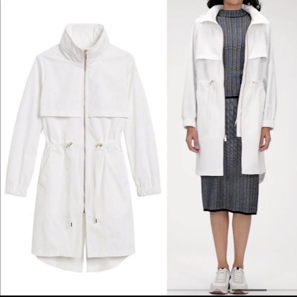 NWOT Banana Republic Funnel Neck Rain Anorak